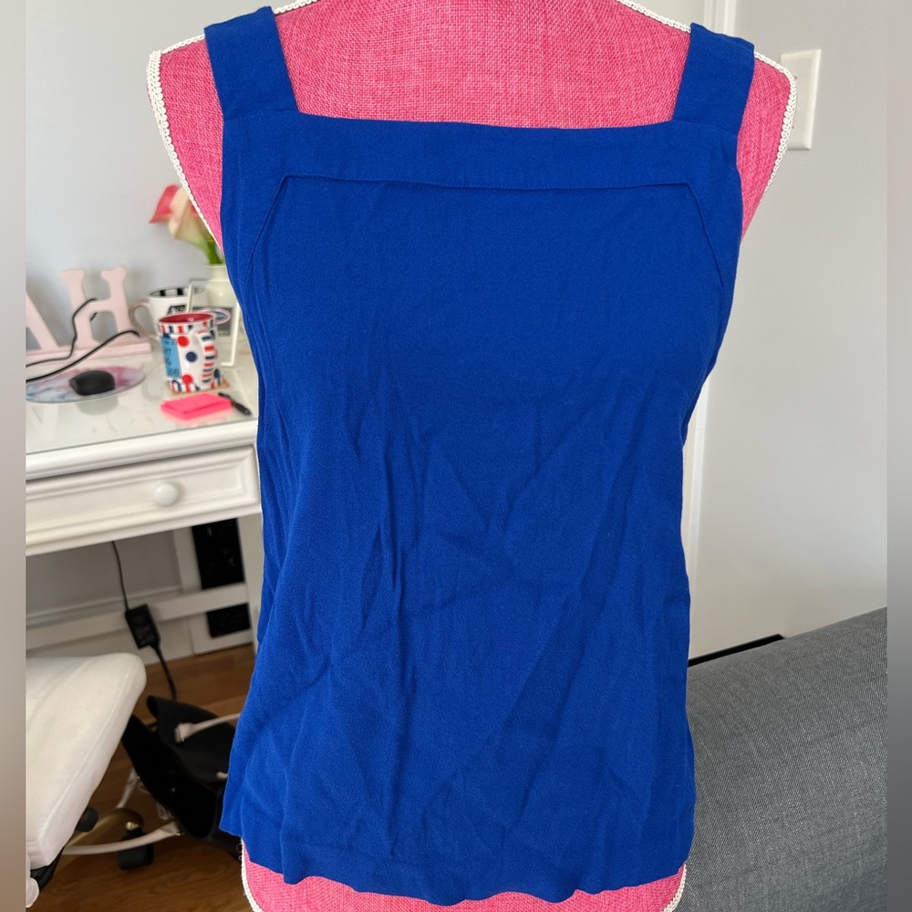 Blue Madewell Top